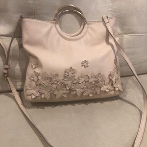LC Lauren Conrad Flower Convertible Crossbody bag